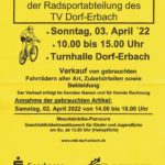 Fahrradbasar 2022 findet statt